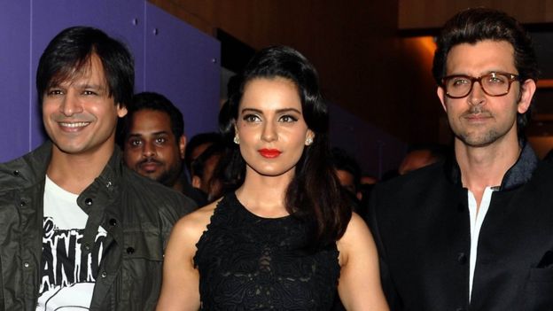 کنگنا کے ساتھ رتک اور وویک اوبرائے