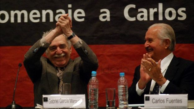 Gabriel García Márquez y Carlos Fuentes