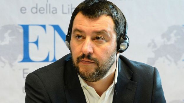 Roberto Salvini es el actual líder de la Liga Norte.