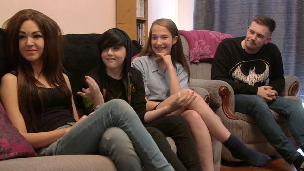Emma and her family