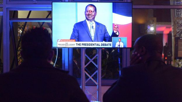 Kenya présidentielle 2017, Raila Odinga