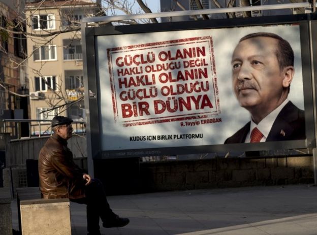 Erdoğan afiş