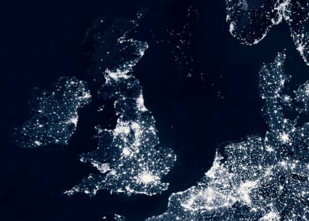 ส่วนที่สว่างที่สุดของสหราชอาณาจักร กำลังสว่างมากขึ้น