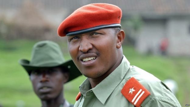 File photo of Bosco Ntaganda in eastern DR Congo, 11 January 2009