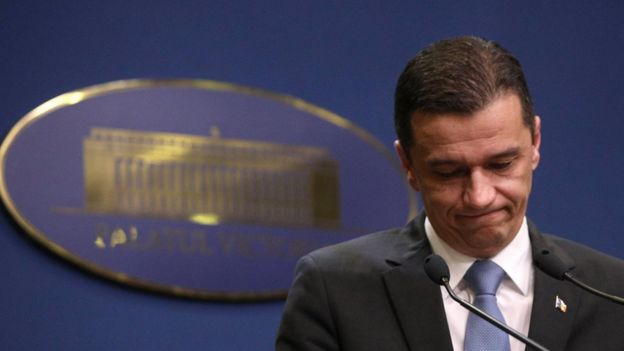 Sorin Grindeanu, primer ministro de Rumania.