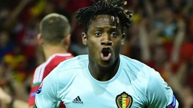 Mshambuliaji wa Chelsea Michy Batshuayi, 24