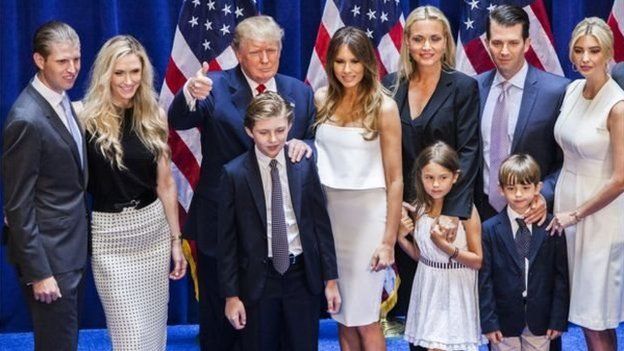 Donald Trump ve ailesi