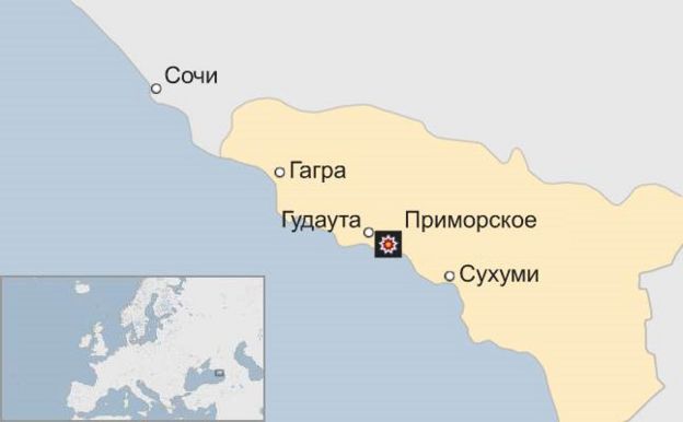 Внаслідок вибуху на складі боєприпасів в Абхазії загинуло дві туристки