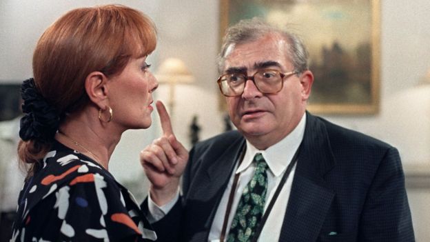 Stephane Audran and Claude Chabrol
