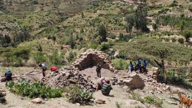 Harlaa 'daki caminin kalıntıları