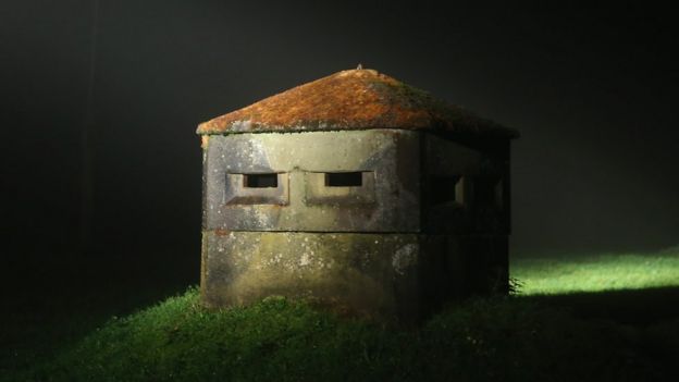 Former East German bunker near Suhl, 17 Oct 14