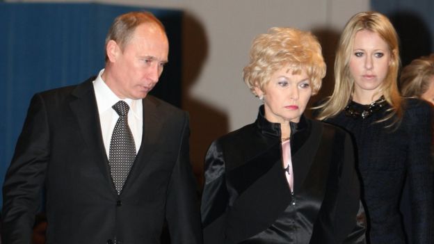 Путин, Нарусова, Собчак