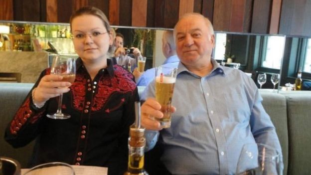 Sergey Skripal və qızı Yuliya