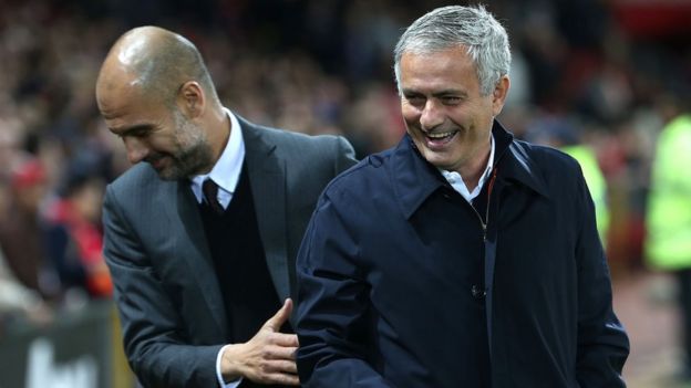 Guardiola y Mourinho