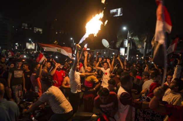 Misri yasherehekea kufuzu kwa kombe la dunia 2018