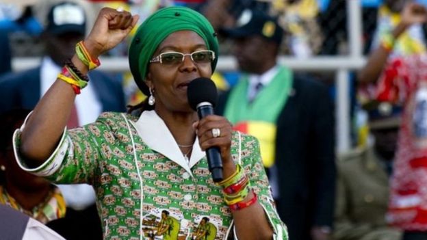 Bi Grace Mugabe alikuwa na shamba la maziwa na alifungua kituo cha mayatima katika shamba hilo