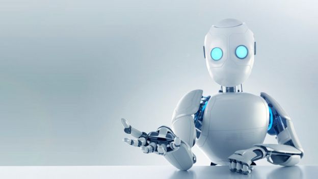 Un robot humanoide