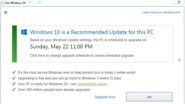 ventanas emergentes windows 10