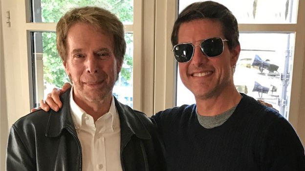 Top Gun'ın yapımcısı Jerry Bruckheimer ve Tom Cruise geçen hafta bir araya gelmişti.
