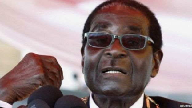 Rais Robert Mugabe wa Zimbabwe