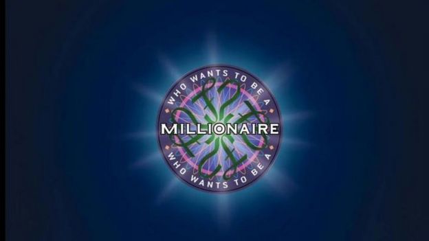 Logotipo de "¿Quién quiere ser millonario?" en inglés