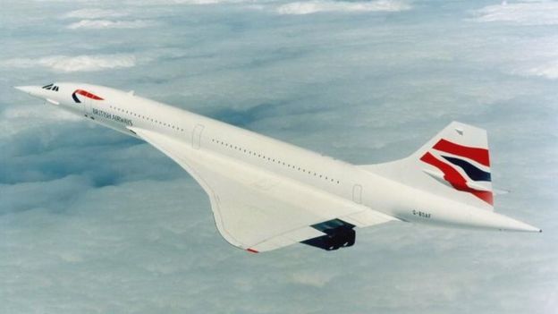 BA British Airways Concorde in 2000
