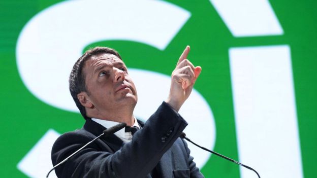 Matteo Renzi, ex primer ministro de Italia