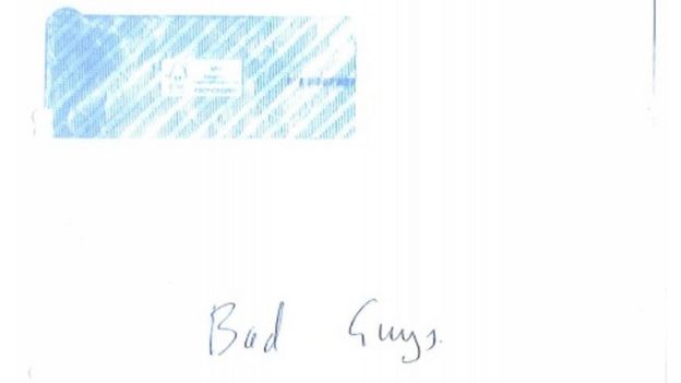 Bad Guys envelope