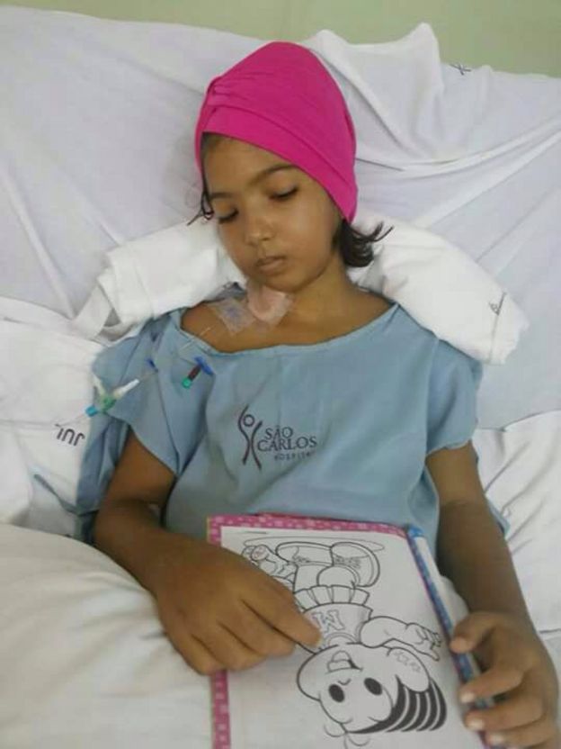 Após piora no quadro, Andrea foi parar na UTI e teve de viajar às pressas para transplante