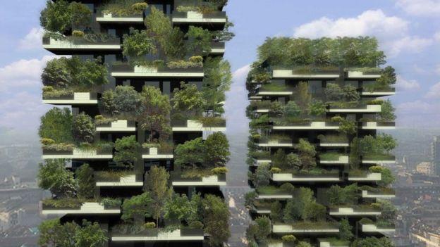espacios verdes en Milán