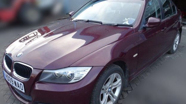 Автомобиль Сергея Скрипаля