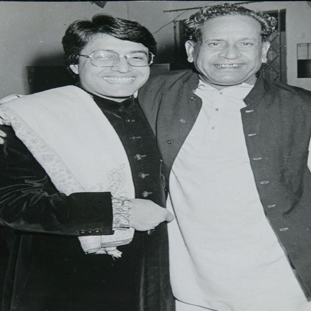 भीम सेन जोशी के साथ अमजद अली खान
