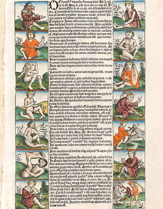 Ilustración de la Crónica de Núremberg