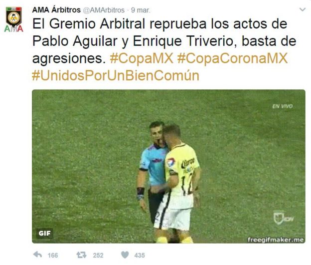 Tuit de la AMA