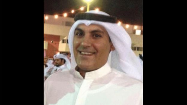 محمد متعب شلاحی شهروند کویت که در حمله به خودروی حامل سعید کریمیان کشته شد
