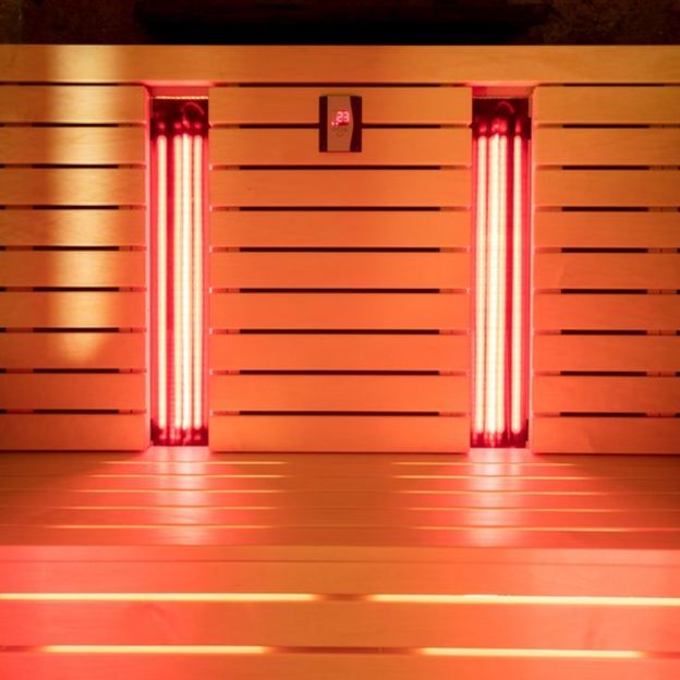 Sauna de rayos infrarrojos