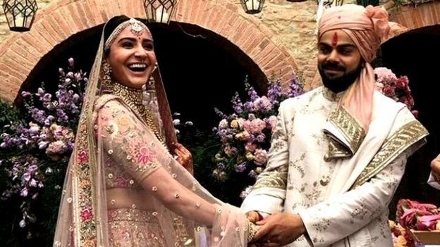 விராத் கோலி - அனுஷ்கா ஷர்மா திருமணத்தின் அழகிய தருணங்கள் (புகைப்படத் தொகுப்பு)