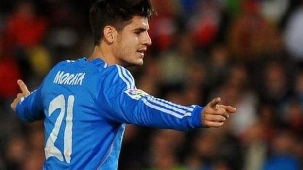 Mshambuliaji wa Chelsea Alvaro Morata