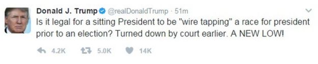 Trump tweet