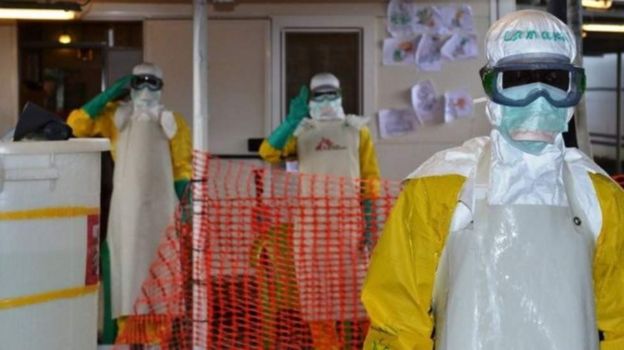 Ugonjwa wa Ebola uliwaua zaidi ya watu 11,000 nchini Liberia, Sierra Leone na Guinea, kati ya mwaka 2014-2015.