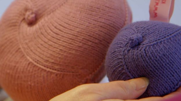 knitted knockers