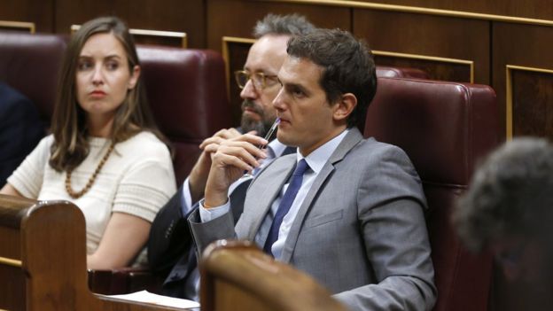 Albert Rivera, líder de Ciudadano