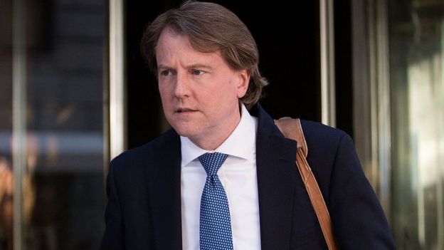 Don McGahn garyaqaanka Aqalka Cad