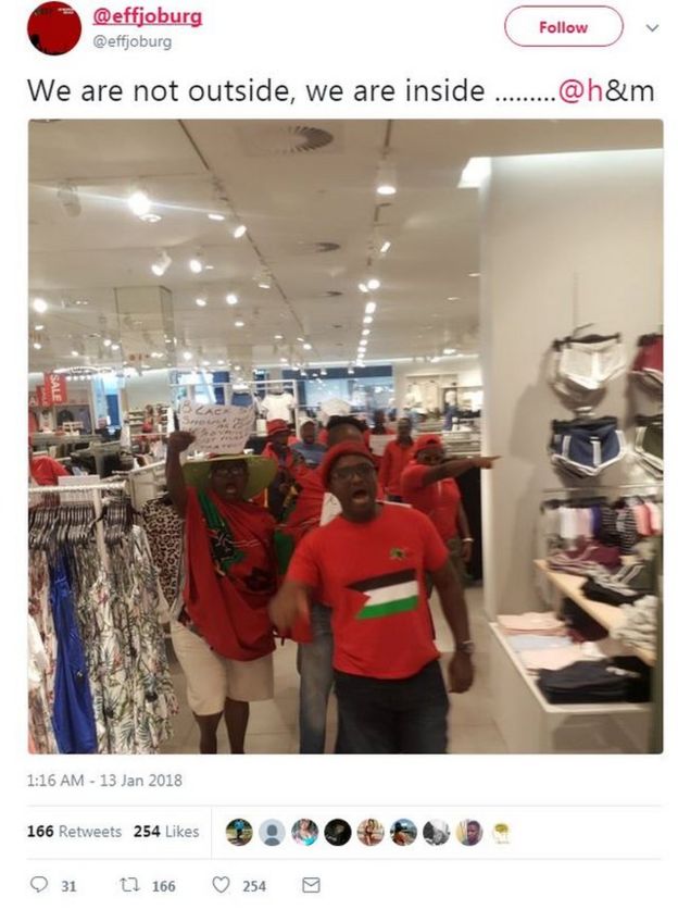 H M stores in South Africa trashed over racist hoodie Club of Mozambique