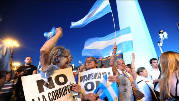 Protesta argentina