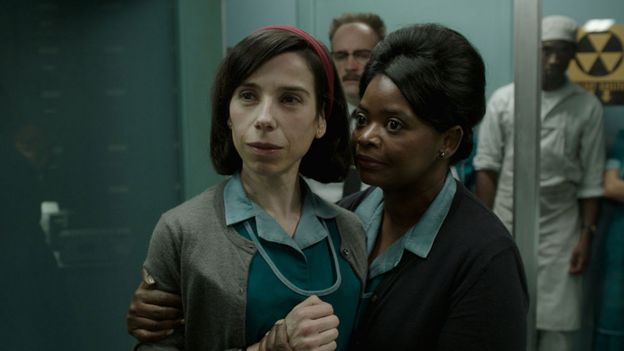 Sally Hawkins and Octavia Spencer