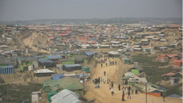 More than seven lakh Rohingya are taking shelter in Rohingya refugee camps of Bangladesh. Photo: BBC