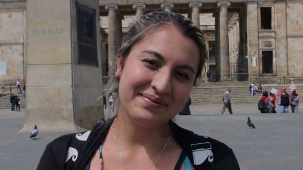 Nathalie Peña votará que No en el plebiscito, porque para ella se negoció una paz incompleta.