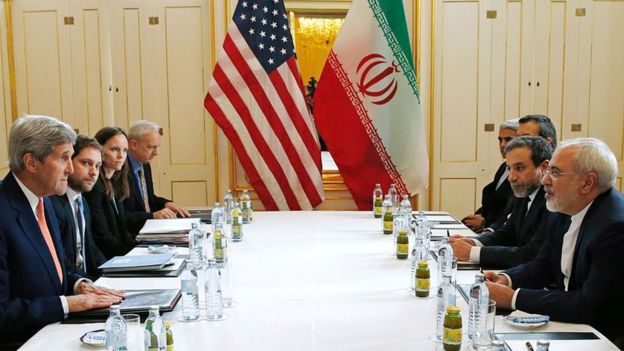 Negociaciones para la aplicación del acuerdo nuclear con Irán.