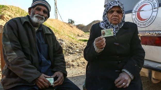 சிரியாவில் தவித்த பாகிஸ்தான் தம்பதியினர்